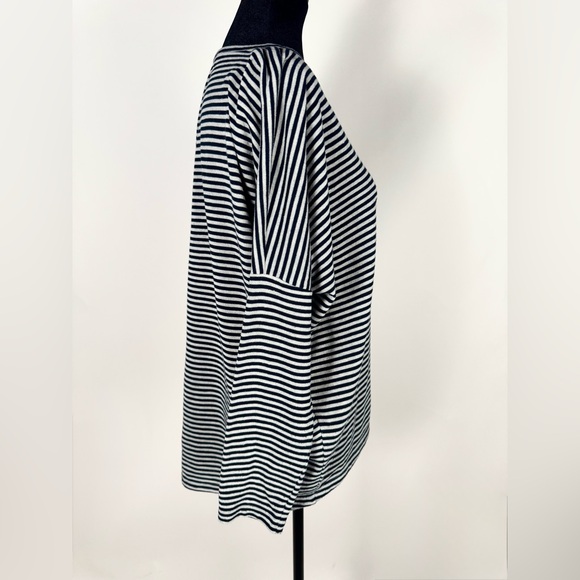 Boxy Striped Loft Sweater L - Picture 4 of 5